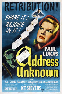 Address Movie Poster Print showcasing captivating artwork.