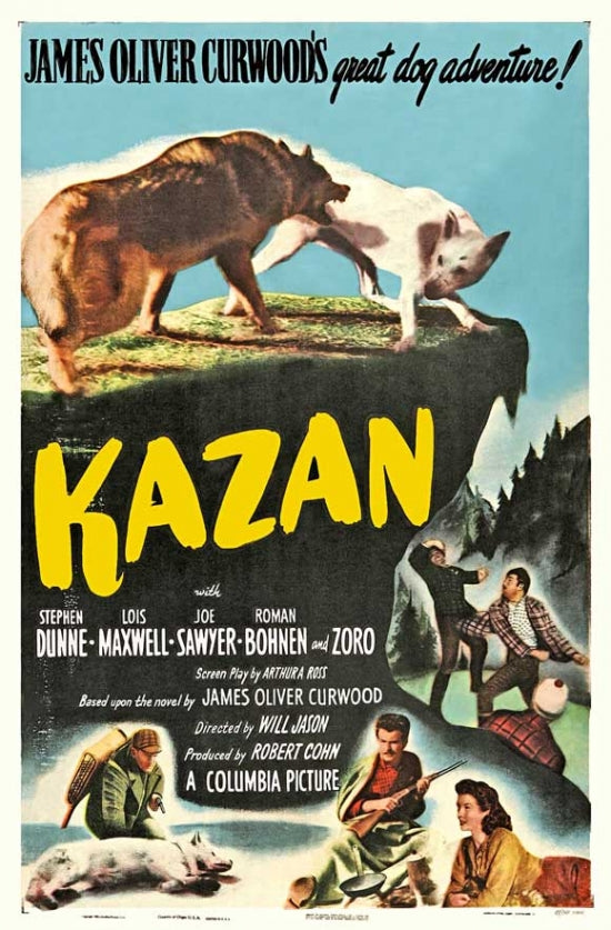Kazan Movie Poster showcasing classic film art.