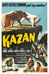 Kazan Movie Poster showcasing classic film art.