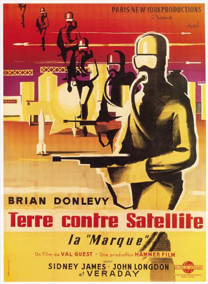 Quatermass 2 Movie Poster Print featuring iconic imagery.