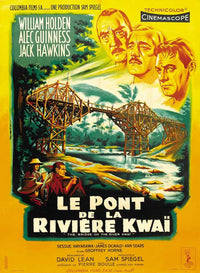 The Bridge on the River Kwai Movie Poster Print showcasing classic film art