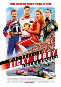 Talladega Nights: The Ballad of Ricky Bobby Movie Poster Print featuring Will Ferrell.