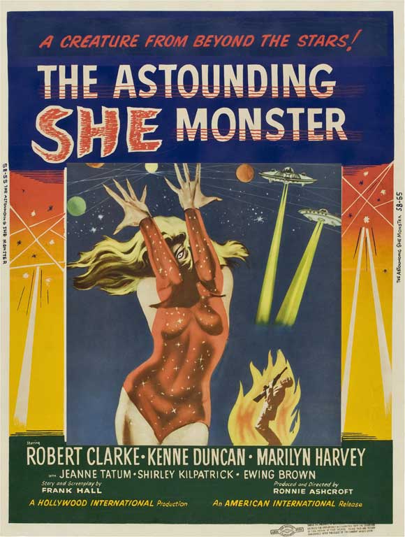 The Astounding She-Monster Movie Poster Print