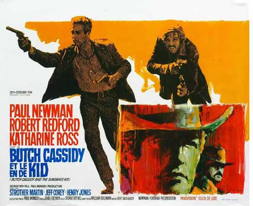 Butch Cassidy and the Sundance Kid Movie Poster Print 27x40