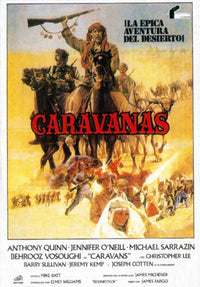 Caravans Movie Poster Print showcasing cinematic adventure art.