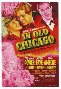 In Old Chicago Movie Poster Print - 11x17 Wall Art