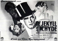 Dr. Jekyll and Mr. Hyde Movie Poster Print showcasing classic literary themes.