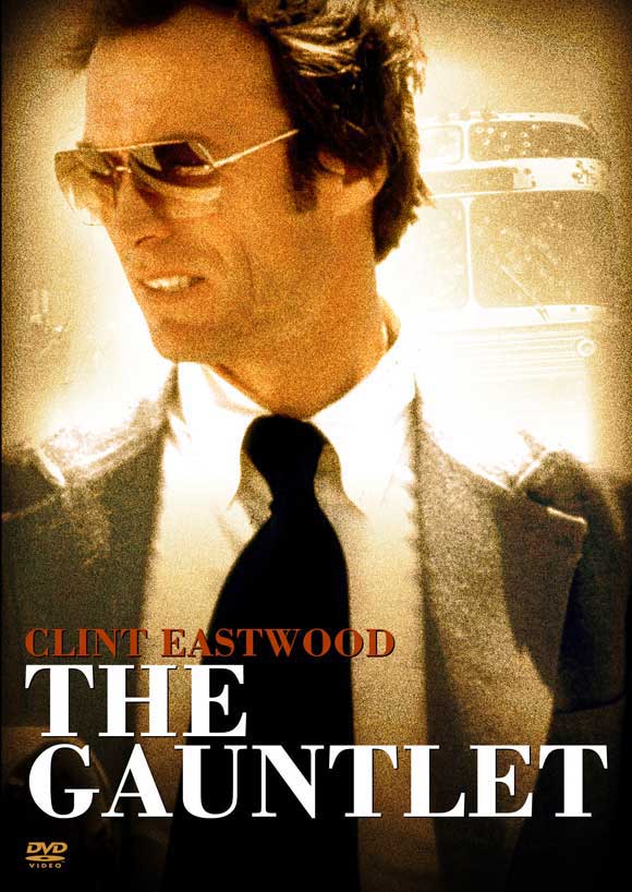 The Gauntlet Movie Poster Print showcasing intense action and cinematic art.