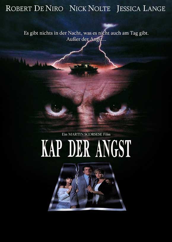 Cape Fear Movie Poster Print showcasing classic thriller art.