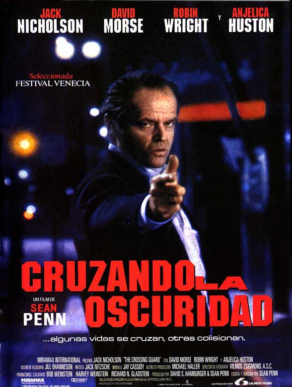 The Crossing Guard Movie Poster Print showcasing dramatic artwork.