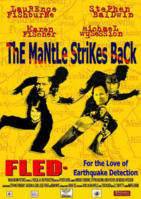 Fled Movie Poster Print featuring dramatic visuals and cinematic flair.