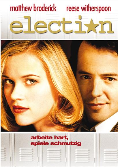 Election Movie Poster Print showcasing political satire artwork.