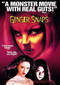 Ginger Snaps Movie Poster Print featuring horror film art.