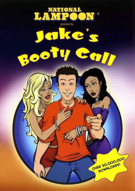 Jake's Booty Call Movie Poster featuring playful design.