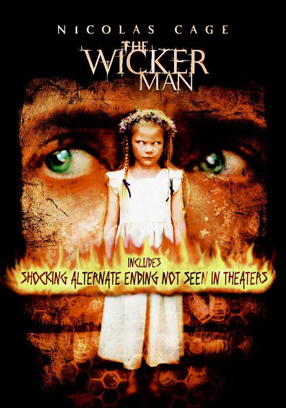 The Wicker Man Movie Poster Print featuring haunting imagery