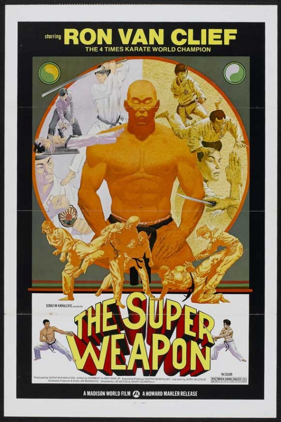 The Super Weapon Movie Poster - Action Movie Art Print