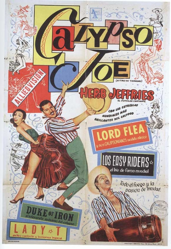 Calypso Joe Movie Poster Print showcasing vibrant colors and cinematic design.