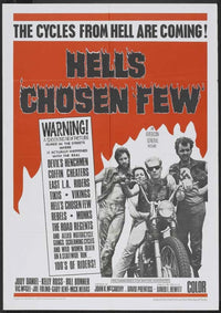 Hell's Chosen Few Movie Poster Print displayed in a stylish setting.