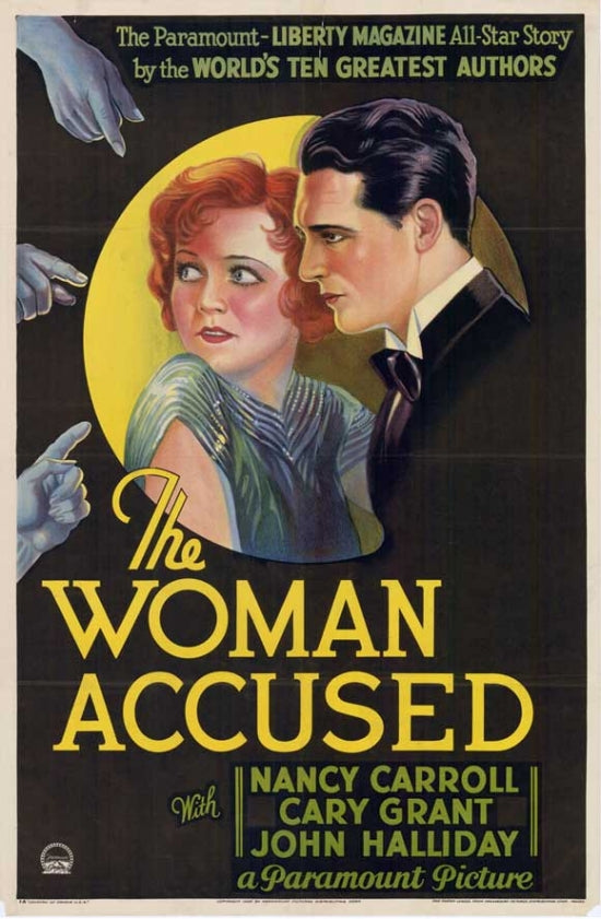 The Woman Accused Movie Poster Print showcasing vibrant imagery.