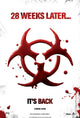 28 Weeks Later Movie Poster Print featuring a striking design and horror theme.