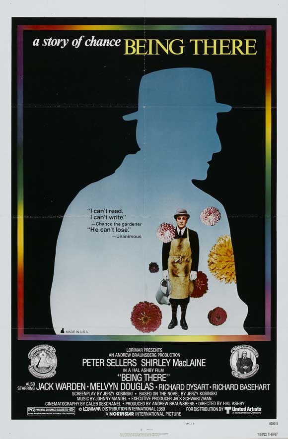Being There Movie Poster Print featuring iconic film imagery.