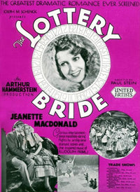 The Lottery Bride Movie Poster Print showcasing vibrant colors and intricate details.