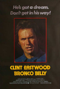Bronco Billy Movie Poster Print showcasing classic western film art.