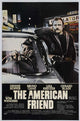 The American Friend Movie Poster Print showcasing cinematic art.