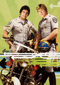 CHiPs Movie Poster Print featuring classic action comedy characters.