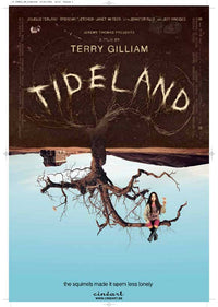 Tideland movie poster print featuring vibrant visuals, 27 x 40 inches.
