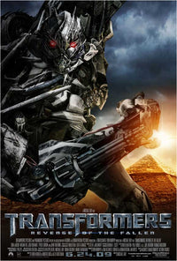 Transformers 2: Revenge of the Fallen Movie Poster Print showcasing iconic scenes from the film.