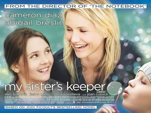 My Sister's Keeper Movie Poster Print featuring emotional film imagery.