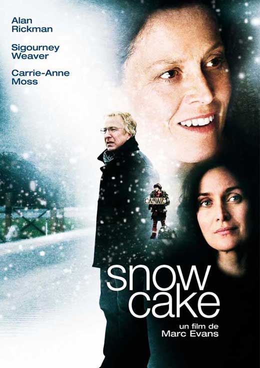 Snow Cake Movie Poster Print showcasing cinematic artistry.
