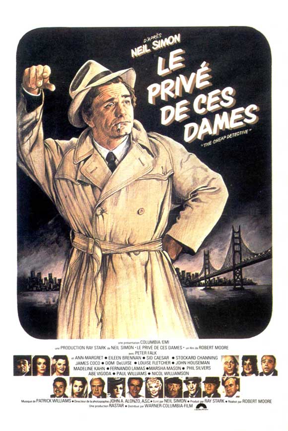 The Cheap Detective Movie Poster Print showcasing classic film art.
