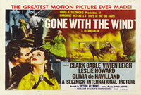 Gone with the Wind Movie Poster Print showcasing classic film art.