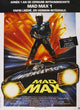 Mad Max Movie Poster Print showcasing iconic dystopian artwork.