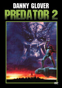 Predator 2 Movie Poster Print showcasing iconic sci-fi art.