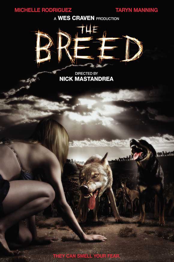 The Breed Movie Poster Print showcasing thrilling horror imagery.
