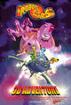 Robots of Mars 3D Adventure Movie Poster, vibrant sci-fi design.