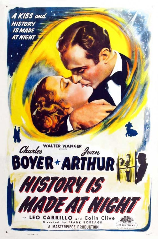 History Is Made at Night Movie Poster featuring dramatic imagery.