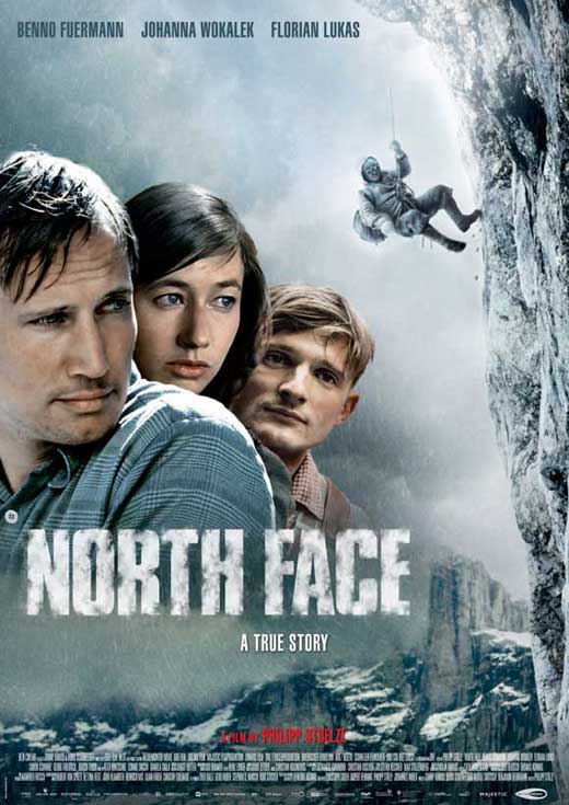 North Face Movie Poster Print showcasing stunning outdoor adventure.