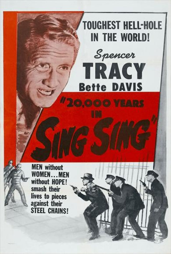 20,000 Years in Sing Sing Movie Poster Print