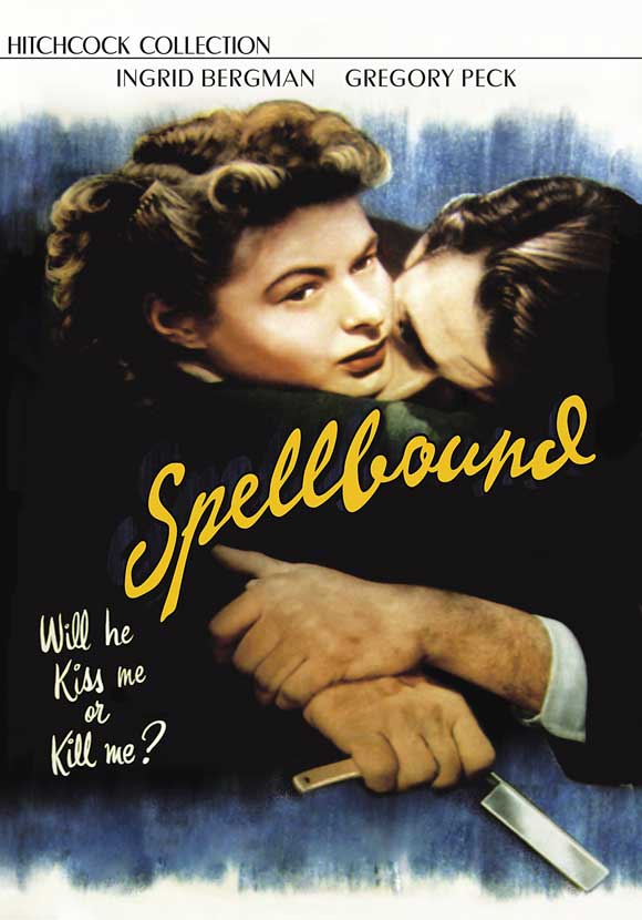 Spellbound Movie Poster Print showcasing captivating cinematic art.