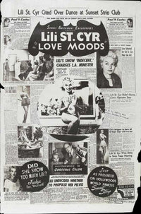 Love Moods Movie Poster Print showcasing romantic themes in vibrant colors.