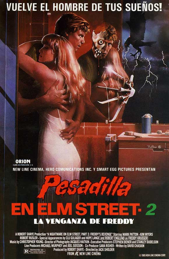 A Nightmare on Elm Street 2: Freddy's Revenge Movie Poster Print - 11x17