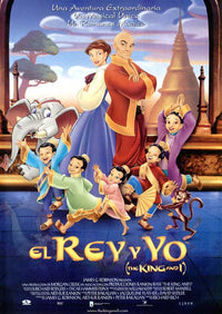 The King and I Movie Poster Print showcasing classic theater charm.