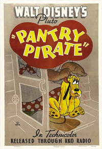 Pantry Pirate Movie Poster Print showcasing whimsical art.