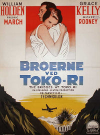 The Bridges at Toko-Ri Movie Poster Print - 11x17