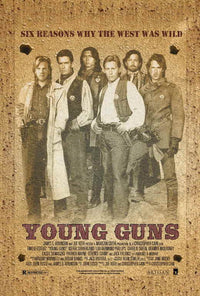 Young Guns Movie Poster Print - 27x40 Inches