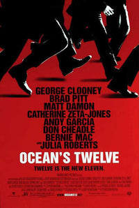 Ocean's Twelve Movie Poster Print (11x17) | Posterazzi